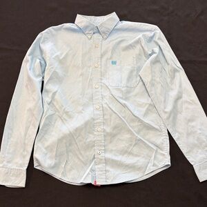 Cinch Light Blue Casual Button-Down Shirt Boys 14